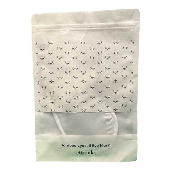 Ettitude Other - Ettitude Pure Organic Bamboo Lyocell Eye Mask White New, Unopened